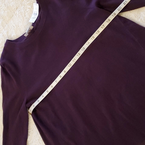 NWT LOFT layered look back bow sweater - Picture 3 of 6